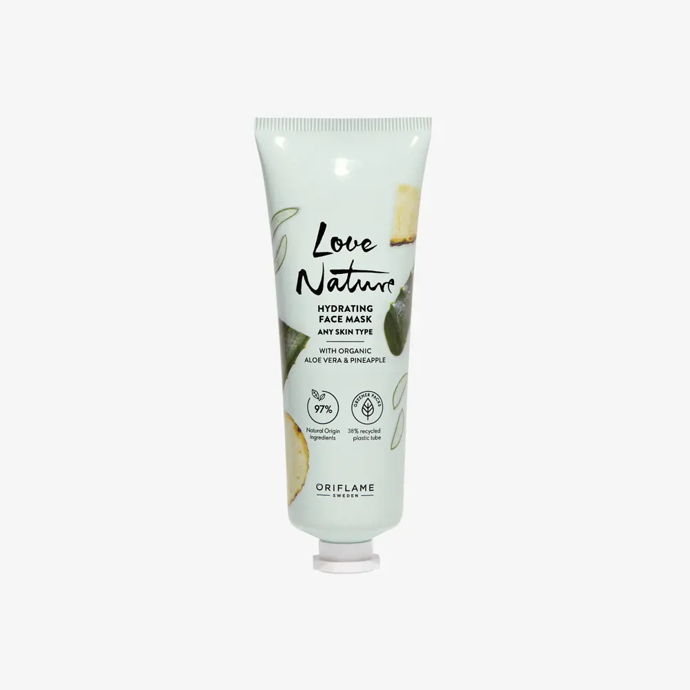 productImage - 2025-11-11T180745.863 Hydrating Face Mask with Organic Aloe Vera & Pineapple - Image 1