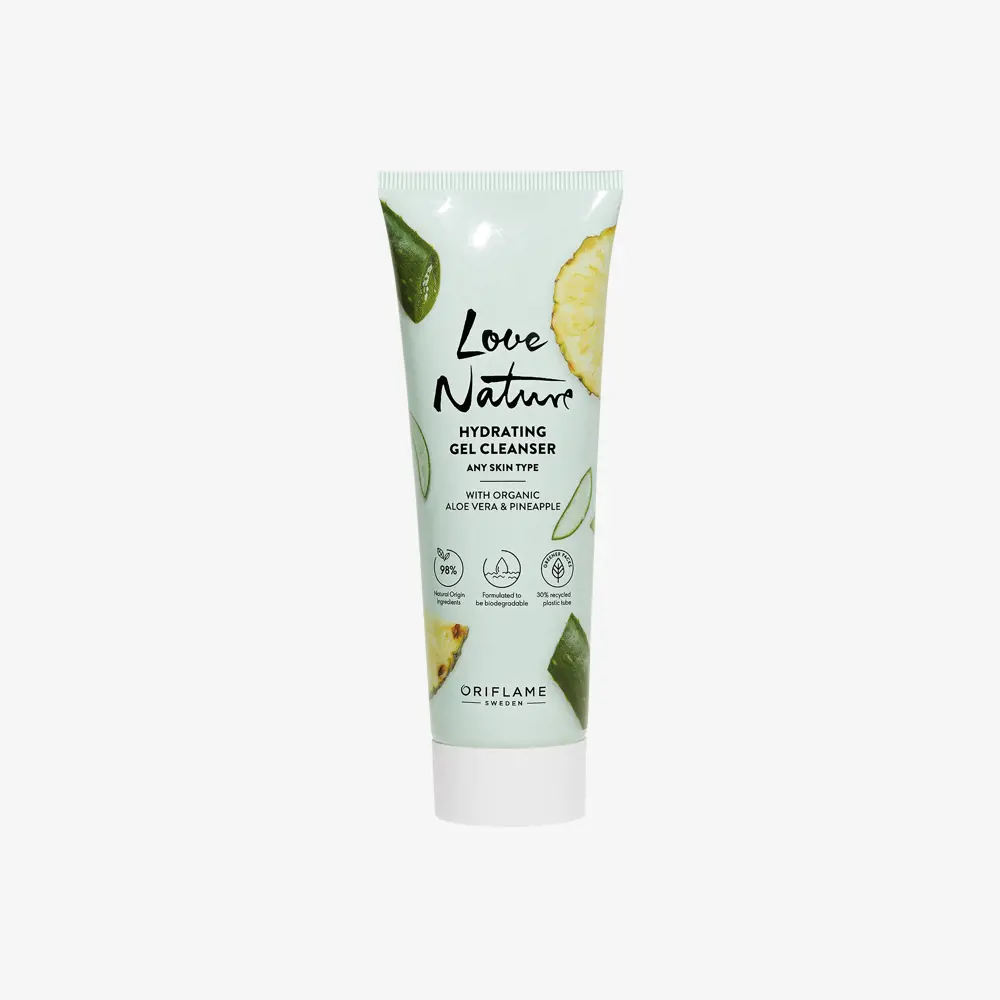 productImage - 2025-11-11T181700.574 Hydrating Gel Cleanser with Organic Aloe Vera & Pineapple - Image 1