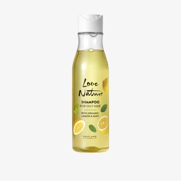 Shampoo For Oily Hair with Organic Lemon & Mint